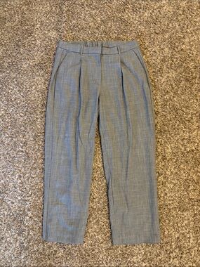 Old Navy Grey Taylor Wide Leg Trousers